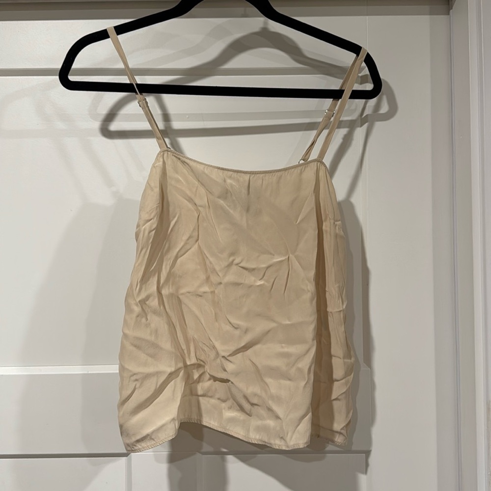 Reformation top in creme - size S